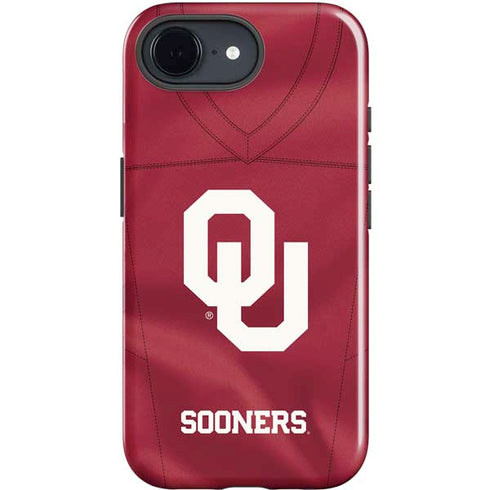 University of Oklahoma Red Jersey iPhone 16e Impact Case