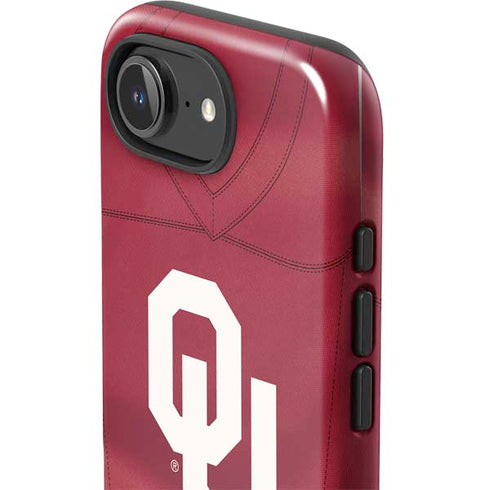 University of Oklahoma Red Jersey iPhone 16e Impact Case