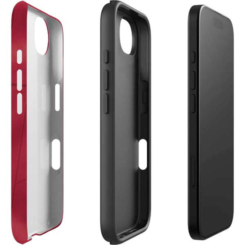 University of Oklahoma Red Jersey iPhone 16e Impact Case