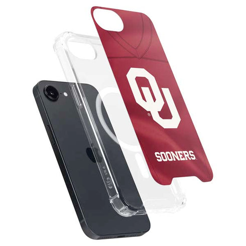 University of Oklahoma Red Jersey iPhone 16e MagSafe Case