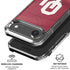 University of Oklahoma Red Jersey iPhone 17 Air Clear Case
