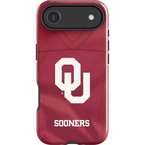 University of Oklahoma Red Jersey iPhone 17 Air Impact Case