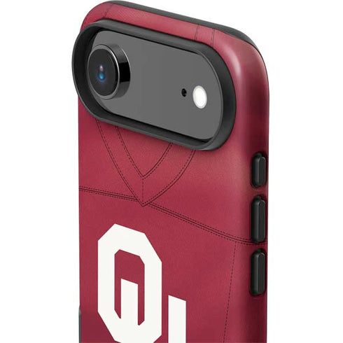 University of Oklahoma Red Jersey iPhone 17 Air Impact Case