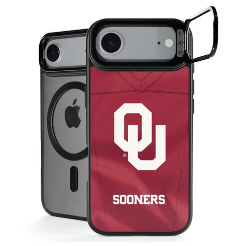 University of Oklahoma Red Jersey iPhone 17 Air Kickstand Case
