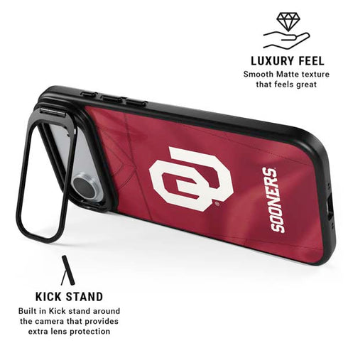 University of Oklahoma Red Jersey iPhone 17 Air Kickstand Case
