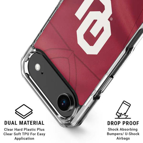 University of Oklahoma Red Jersey iPhone 17 Air MagSafe Case