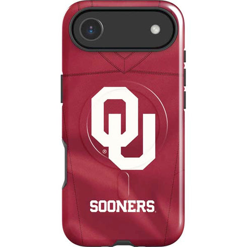 University of Oklahoma Red Jersey iPhone 17 Air Magsafe Impact Case
