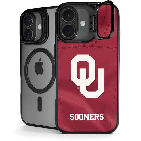 University of Oklahoma Red Jersey iPhone 17 Kickstand Case