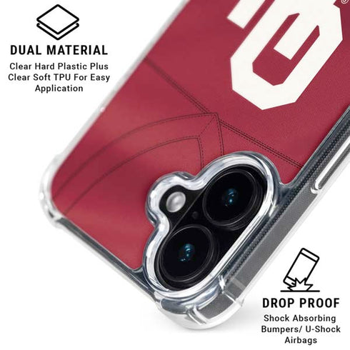University of Oklahoma Red Jersey iPhone 17 MagSafe Case