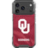 University of Oklahoma Red Jersey iPhone 17 Pro Clear Case