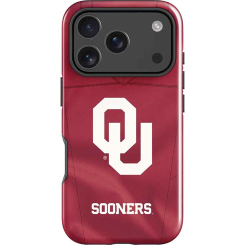 University of Oklahoma Red Jersey iPhone 17 Pro Impact Case
