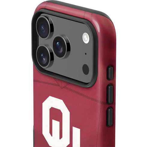 University of Oklahoma Red Jersey iPhone 17 Pro Impact Case