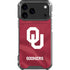 University of Oklahoma Red Jersey iPhone 17 Pro Max Clear Case