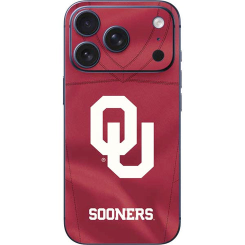University of Oklahoma Red Jersey iPhone 17 Pro Max Skin