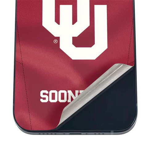 University of Oklahoma Red Jersey iPhone 17 Pro Skin