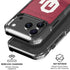 University of Oklahoma Red Jersey iPhone 18 Pro Clear Case