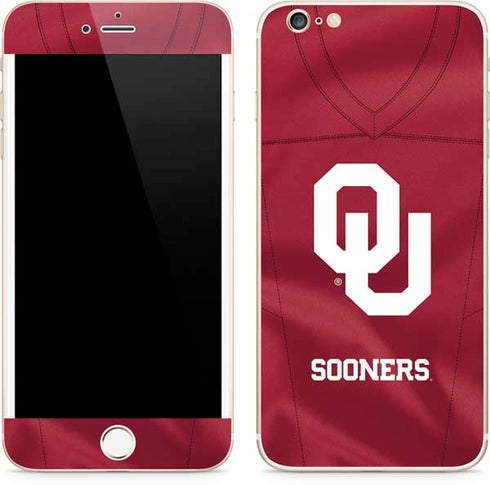 University of Oklahoma Red Jersey iPhone 6/6s Plus Skin