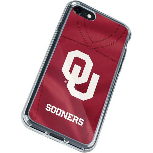 University of Oklahoma Red Jersey iPhone SE (2nd & 3rd Gen) Clear Case
