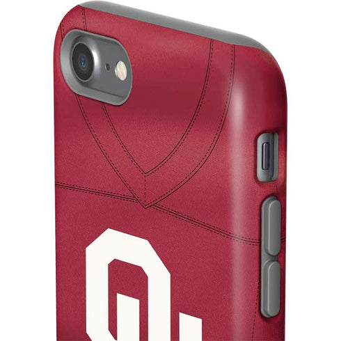 University of Oklahoma Red Jersey iPhone SE (2nd & 3rd Gen) Pro Case
