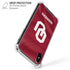 University of Oklahoma Red Jersey iPhone X/XS Clear Case