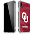 University of Oklahoma Red Jersey iPhone XR Clear Case