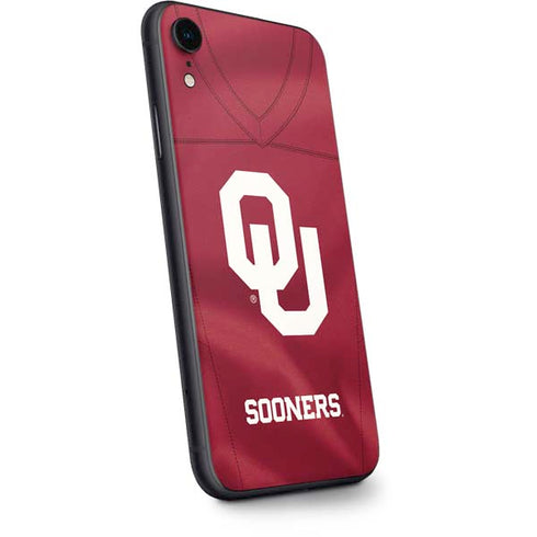 University of Oklahoma Red Jersey iPhone XR Skin