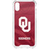 University of Oklahoma Red Jersey iPhone XS Clear Case