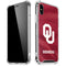 University of Oklahoma Red Jersey iPhone XS Max Clear Case