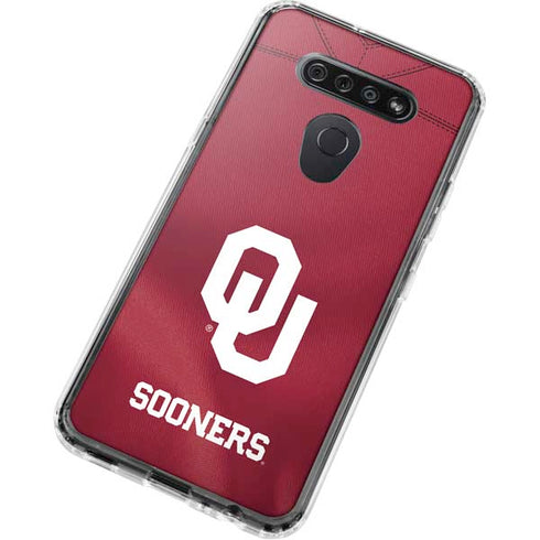 University of Oklahoma Red Jersey LG K51/Q51 Clear Case