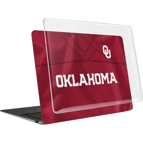 University of Oklahoma Red Jersey MacBook Air 15in (2023-2025) Case plus Skin