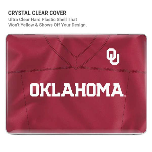 University of Oklahoma Red Jersey MacBook Air 15in (2023-2025) Case plus Skin