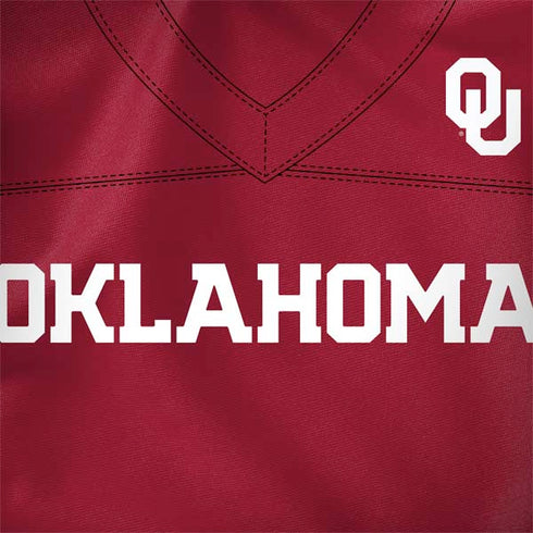 University of Oklahoma Red Jersey MacBook Skins