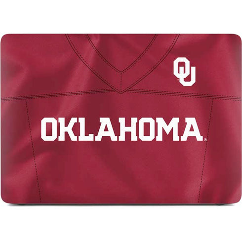 University of Oklahoma Red Jersey Apple MacBook Pro 16-inch Skin