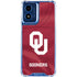 University of Oklahoma Red Jersey Moto G 5G (2024) Clear Case