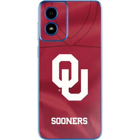 University of Oklahoma Red Jersey Moto G Play 4G (2024) Skin