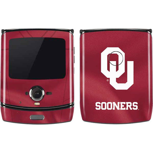 University of Oklahoma Red Jersey Motorola RAZR Skin