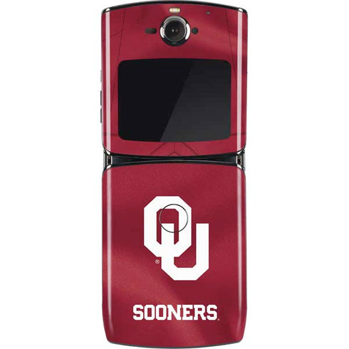 University of Oklahoma Red Jersey Motorola RAZR Skin