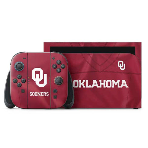 University of Oklahoma Red Jersey Nintendo Skins