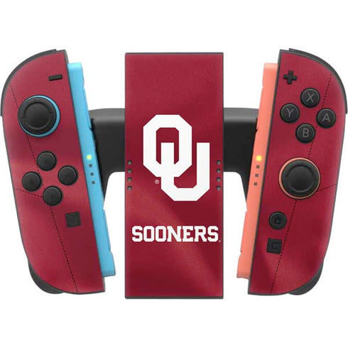 University of Oklahoma Red Jersey Nintendo Switch 2 (2025) Joy-Con Controller Skin