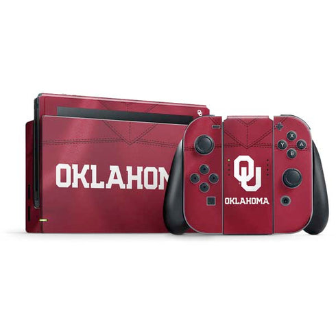University of Oklahoma Red Jersey Nintendo Skins