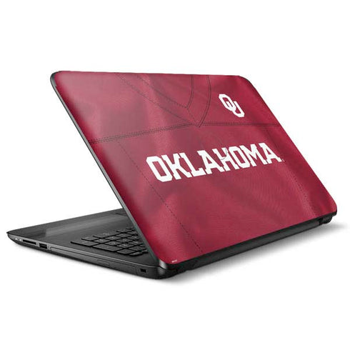 University of Oklahoma Red Jersey HP Notebook Skin