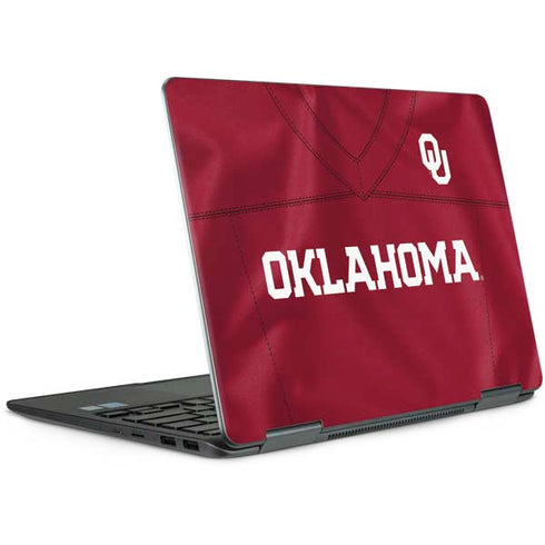 University of Oklahoma Red Jersey Notebook 9 Pro 13in (2017) Skin