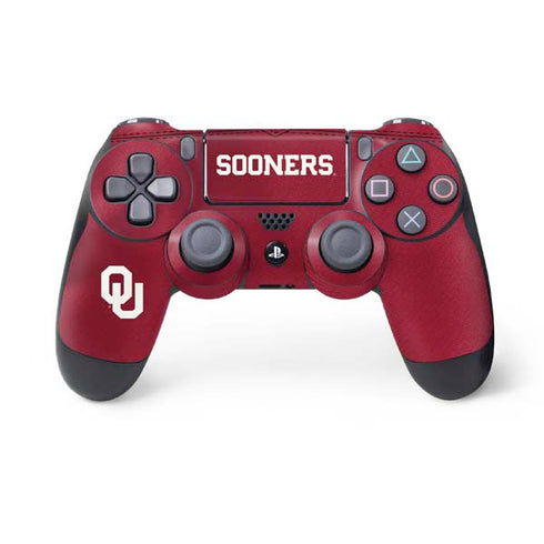 University of Oklahoma Red Jersey PS4 Controller Skin