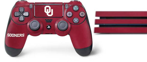 University of Oklahoma Red Jersey PS4 Pro Bundle Skin