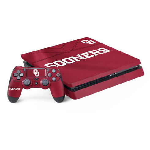 University of Oklahoma Red Jersey PS4 Slim Bundle Skin