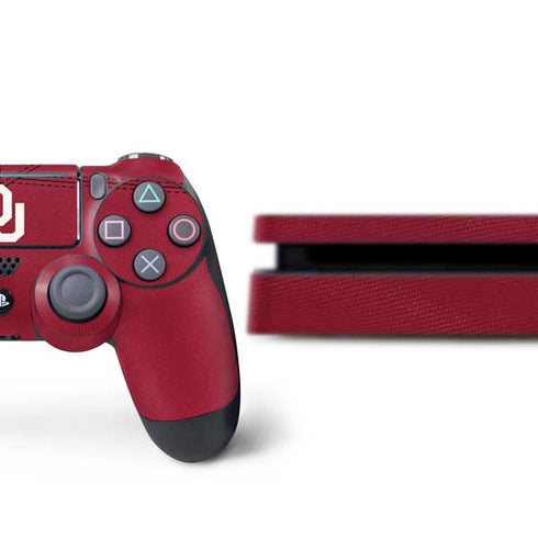 University of Oklahoma Red Jersey PS4 Slim Bundle Skin