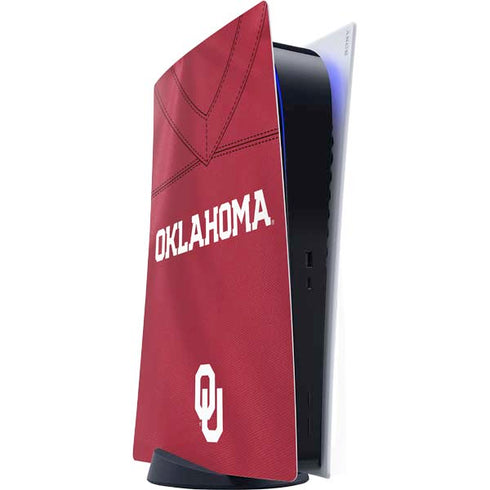 University of Oklahoma Red Jersey PlayStation PS5 Skins