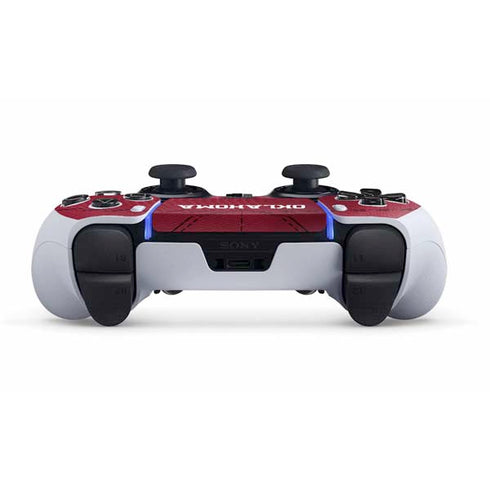 University of Oklahoma Red Jersey PS5 DualSense Edge Pro Controller Skin