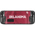 University of Oklahoma Red Jersey Steam Deck Handheld Gaming Computer OLED Skin