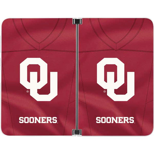 University of Oklahoma Red Jersey Surface Duo Skin